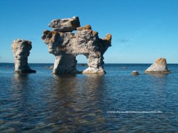 Kalksteinformation auf Gotland - Schweden